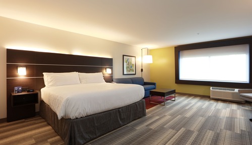 Chambre Standard, 1 très grand lit, accessible aux personnes à mobilité réduite (Communications)