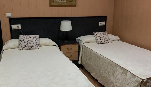 Chambre avec lits jumeaux
