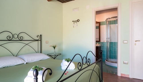Chambre Double, terrasse, vue vignoble