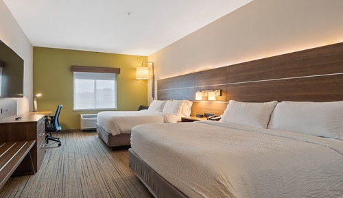 Chambre Standard, 2 grands lits, accessible aux personnes à mobilité réduite (Communications)