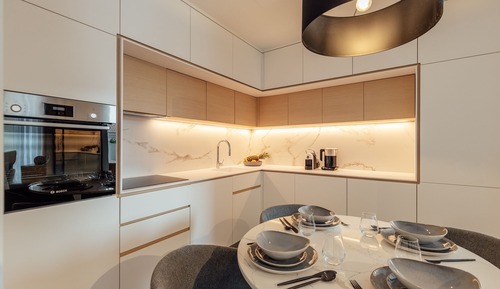 Studio Apartment Street View - Residential Building