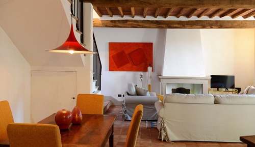 Suite Supérieure, 1 grand lit, coin cuisine, vue jardin