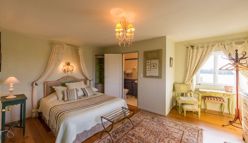 Suite, salle de bains privée, vue mer (Cezembre)