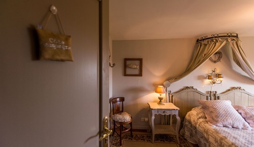 Chambre Double Confort, salle de bains privée, vue jardin (Coté Campagne)