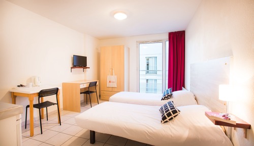 Studio Standard, 2 lits une place