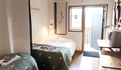 Chambre avec lits jumeaux