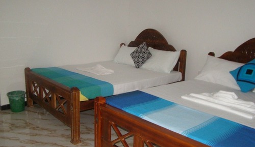 Chambre Deluxe avec lits jumeaux, 3 chambres, vue jardin