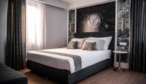 Suite Deluxe, 1 grand lit et 1 canapé-lit, vue mer