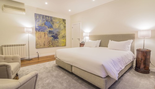 Chambre Supérieure Double ou avec lits jumeaux, salle de bains attenante