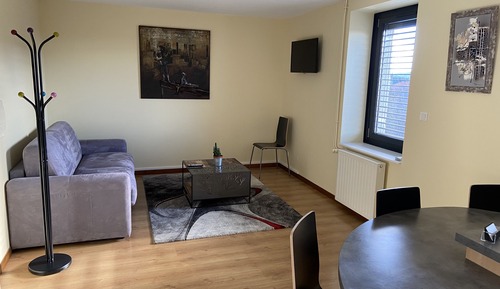Appartement Affaires, 1 lit double et 1 canapé-lit, non-fumeurs, vue jardin