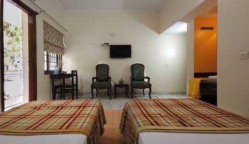 Chambre Exécutive avec lits jumeaux, 1 chambre, balcon, vue ville