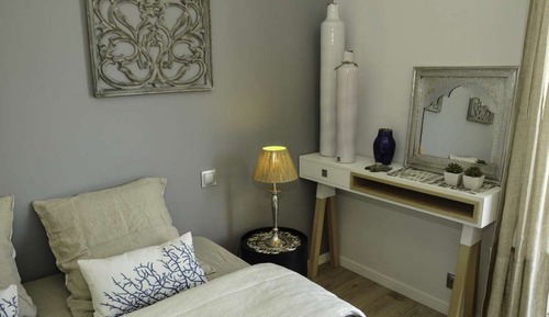 Chambre Double Standard, 1 lit double, salle de bains privée, vue piscine (Esprit du Soleil)