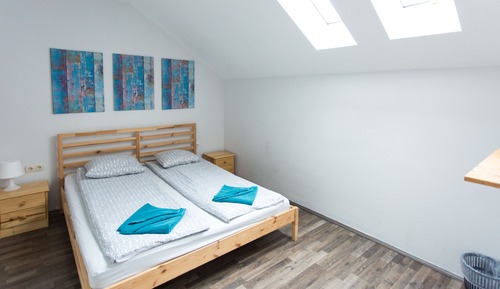 Chambre Double Économique, salle de bains commune