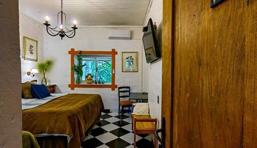 Chambre Familiale, plusieurs lits, vue jardin