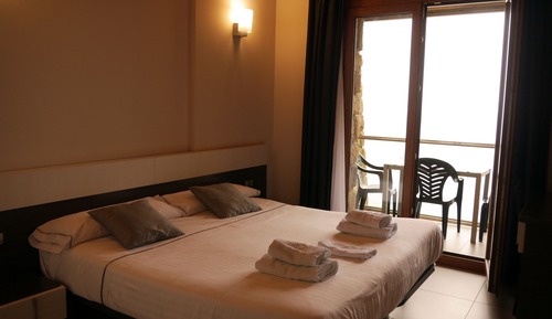 Chambre Double, terrasse, vue mer