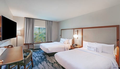 Chambre, 2 grands lits, non-fumeurs (Mobility Accessible, Tub)