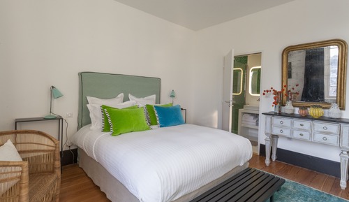 Chambre Triple Confort, vue jardin