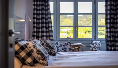 Chambre Double Panoramique, balcon, vue jardin