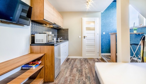Suite Studio, 2 lits une place, coin cuisine