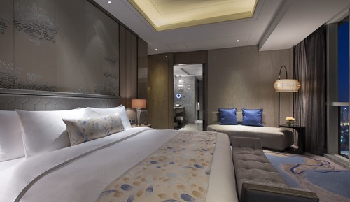 Suite Premium, 1 très grand lit, vue mer