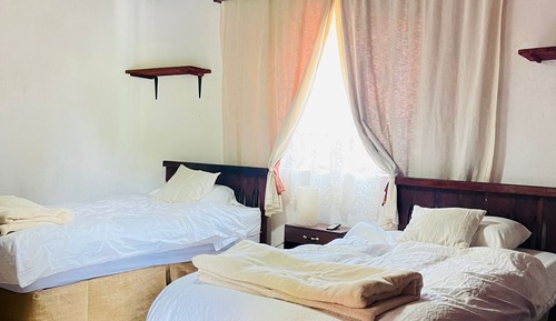 Chambre avec lits jumeaux, 2 lits une place