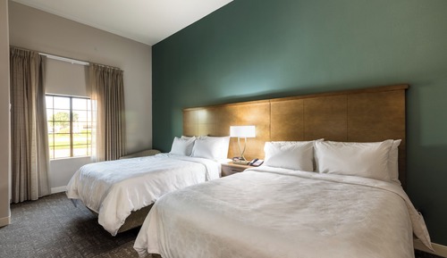 Suite, 2 grands lits, accessible aux personnes à mobilité réduite (Communications, Accessible Tub)