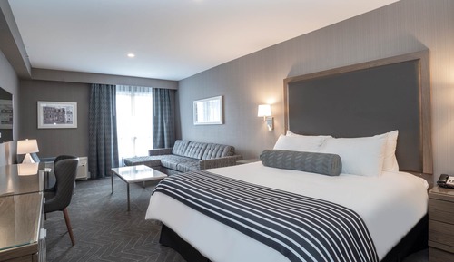 Chambre Standard, 1 très grand lit et 1 canapé-lit