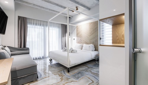 Suite, piscine privée, vue mer (Blue Carpet)