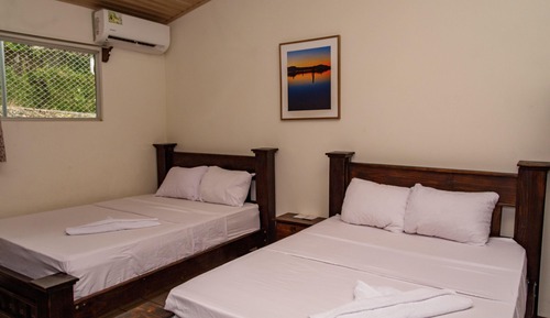 Chambre Standard, 2 lits doubles, rez-de-chaussée