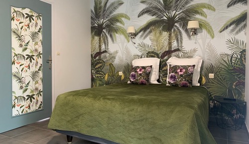 Chambre Double Deluxe, 1 grand lit, terrasse, vue mer