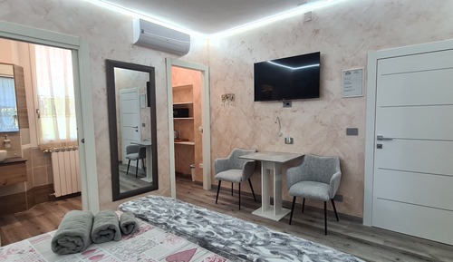 Chambre Double Classique, 1 grand lit, salle de bains privée