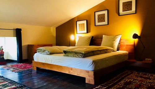 Appartement Deluxe, salle de bains privée, vue montagne