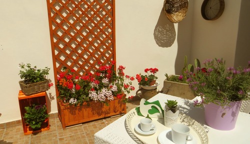 Chambre Quadruple Familiale, vue jardin, côté jardin