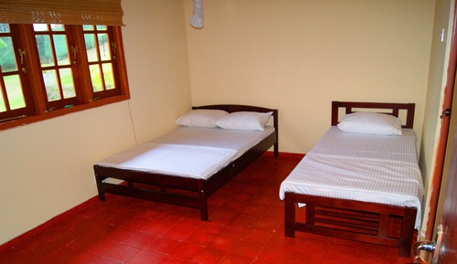 Chambre Triple Familiale, 1 chambre, non-fumeurs, vue jardin