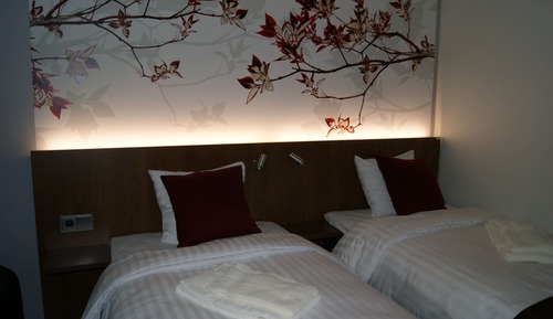 Chambre avec lits jumeaux