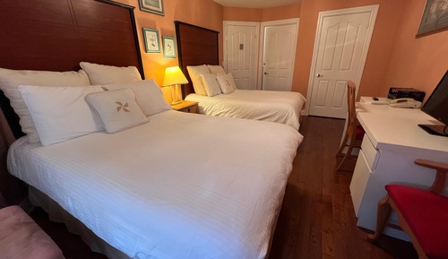 Chambre Supérieure, 1 grand lit, salle de bains privée