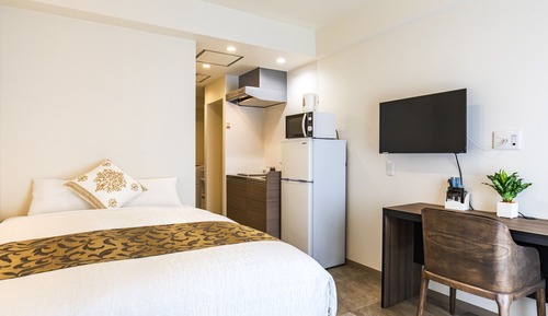 Appartement Standard, dans les dépendances (Nica's Makishi station 2, Double Room)