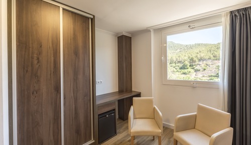 Chambre Standard Double ou avec lits jumeaux, vue fleuve