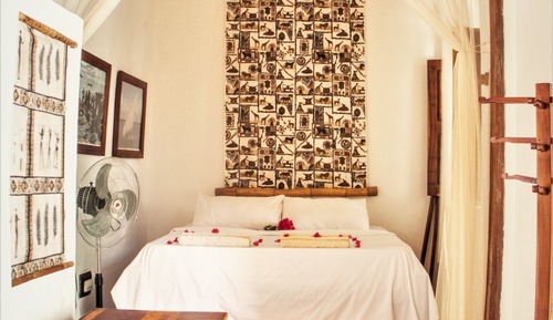 Chambre Double, terrasse, vue ville (Isabela)