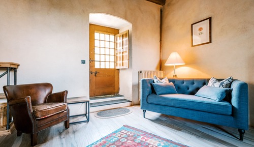 Chambre Double Classique, salle de bains attenante, vue cour intérieure (Ground floor Double room)