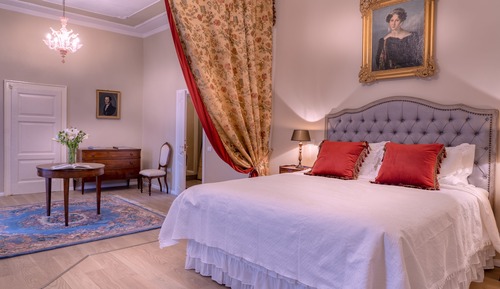 Suite Studio Deluxe, 1 très grand lit, balcon, vue jardin