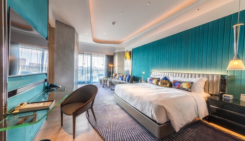 Wonderful Room, Chambre, 1 très grand lit, non-fumeurs, vue lac