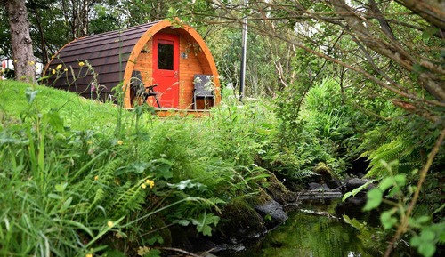 Cabane Standard, salle de bains attenante