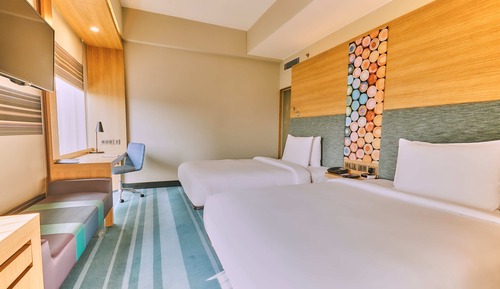 aloft, Chambre, 2 lits une place