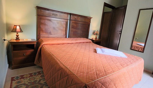 Chambre Économique, 1 grand lit, vue parc
