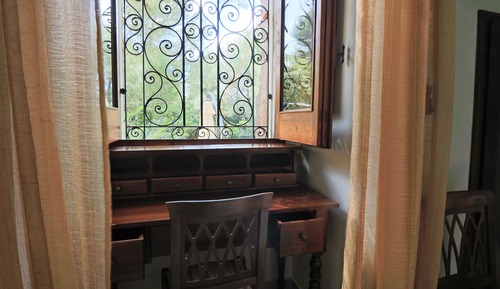 Chambre Deluxe, 1 grand lit, non-fumeurs, vue jardin