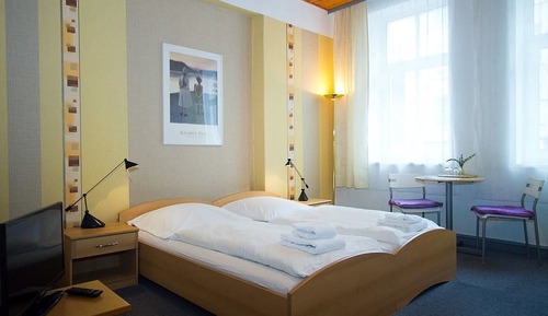Chambre Double Économique, salle de bains commune
