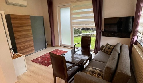 Chambre, 1 chambre, non-fumeurs, vue jardin
