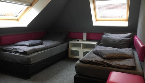 Chambre avec lits jumeaux