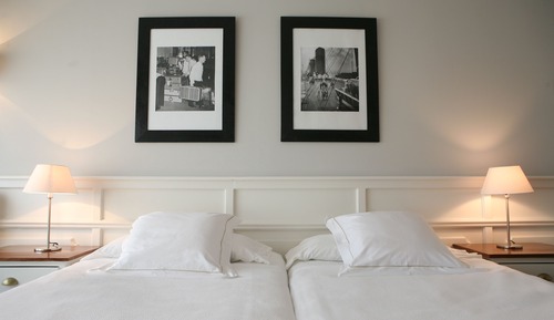 Chambre Double ou avec lits jumeaux, terrasse, vue ville